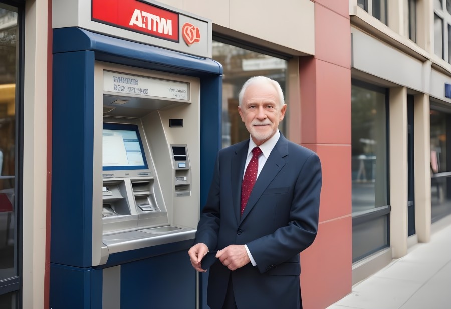 Anziani e Bancomat