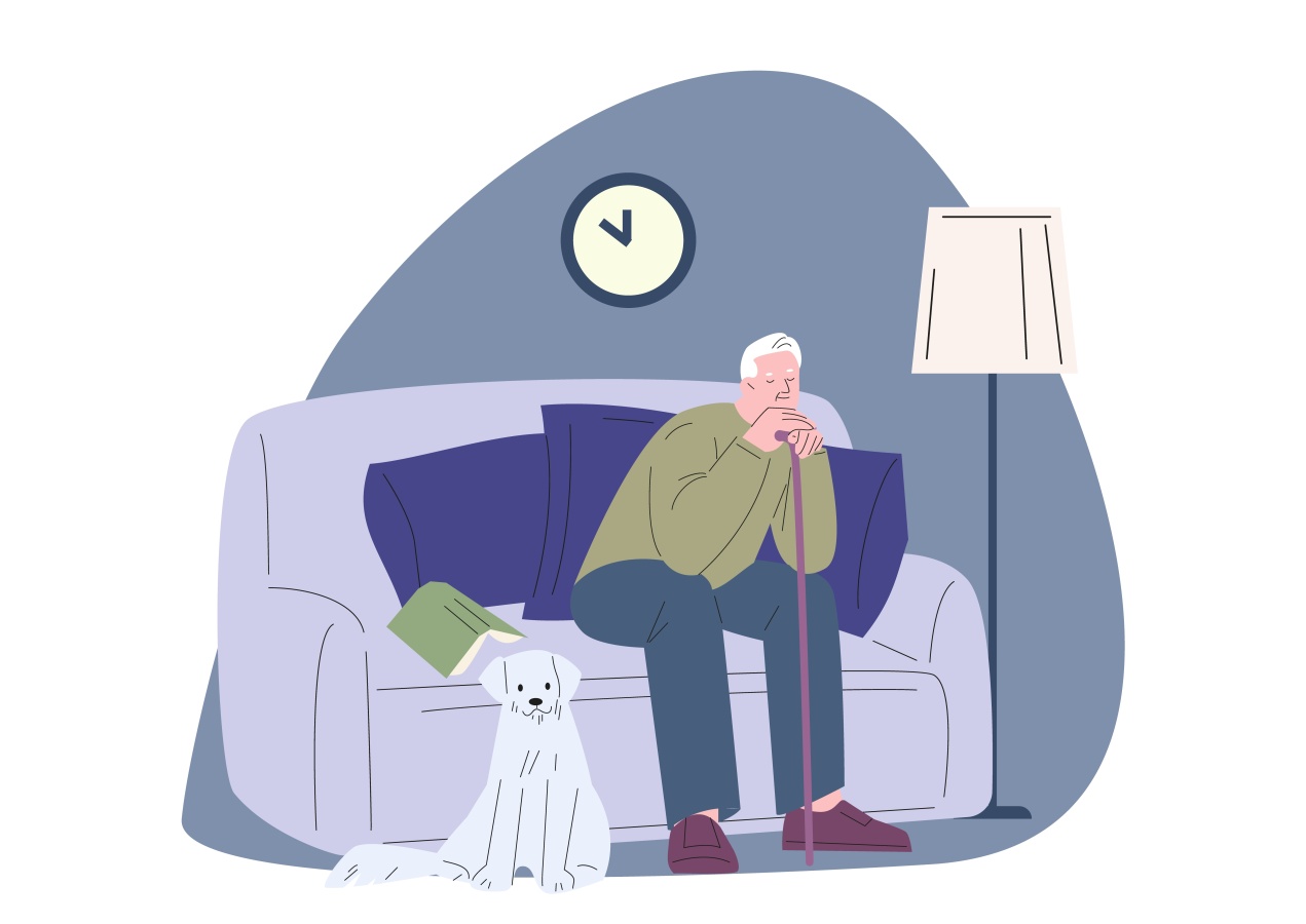 Anziano Depresso e Svogliato