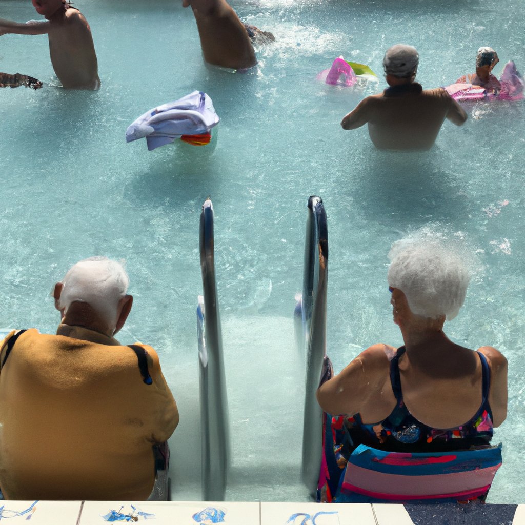 Anziani in vacanza alle terme